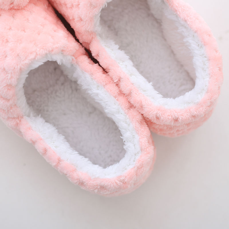 月子鞋秋冬包跟产后室内孕妇鞋冬季厚底防滑加厚软底大码产妇拖鞋