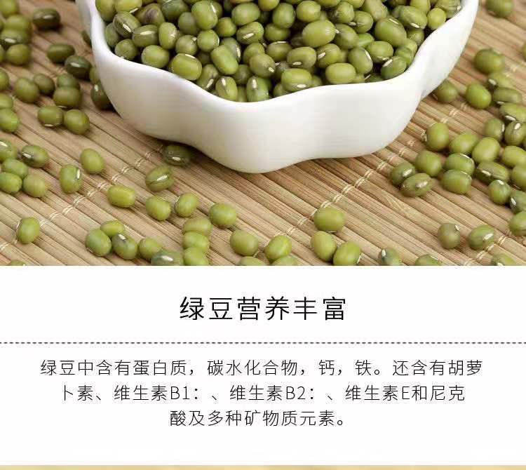 绿豆5斤东北小绿豆新鲜绿豆发豆芽散装绿豆精品绿豆罐装绿豆2斤GG