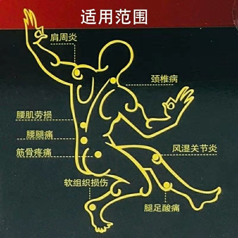 蚂蚁膏药贴腰疼腿麻贴腰椎间盘突出肩周炎风湿关节颈椎黑膏贴