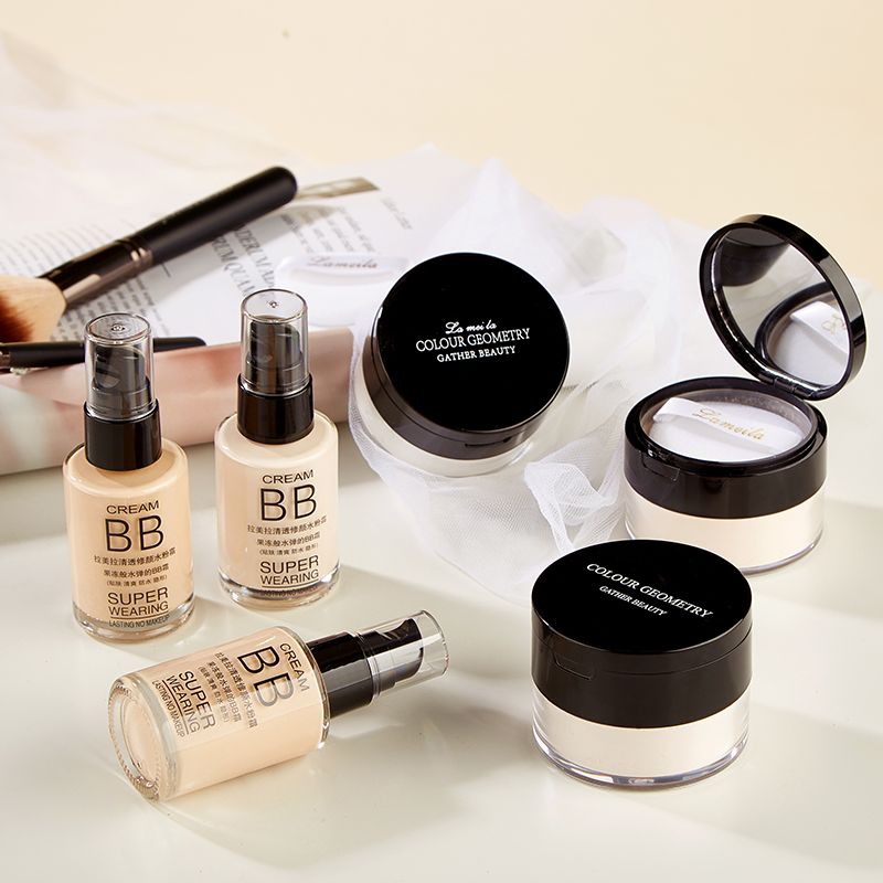 Makeup powder, powder, powder, blemish, whitening, waterproof, oil control, invisible pores.
