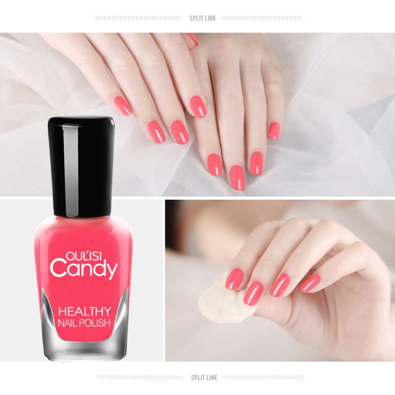 [Buy 1 get 1/2 get 2 free] Nail polish can be peeled and pulled 8ml can be peeled and dried long-lasting student nude color toe polish set