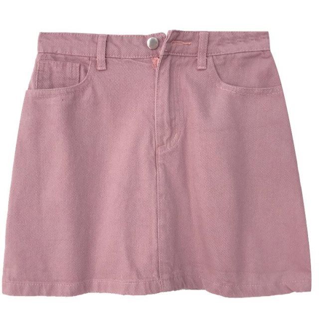 高品质牛仔半身裙a字裙 850d6e59be7d4d5847d10f524473dd31.jpeg