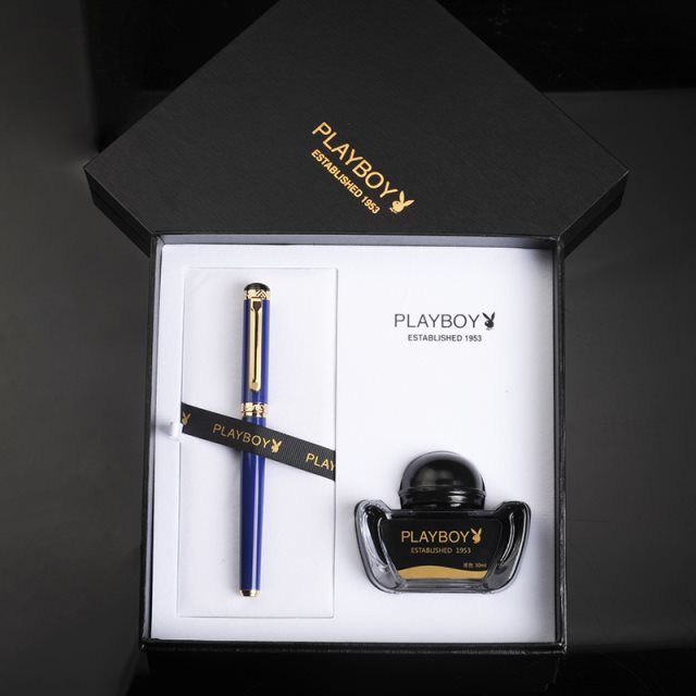 playboy/花花公子钢笔成人商务男女士高档精致办公学生专用练字书