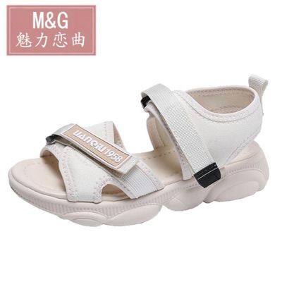 夏新款厚底松糕鞋女