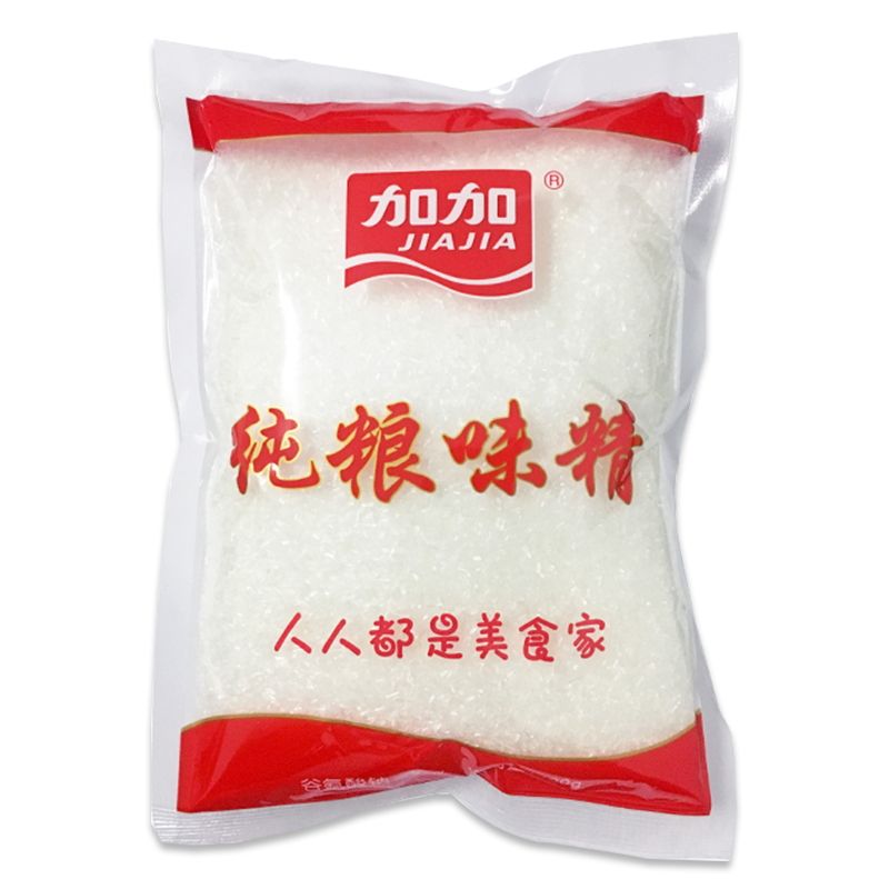 加加【2袋】纯粮味精500g大包装谷氨酸钠≥99%味精餐厅家庭调味品