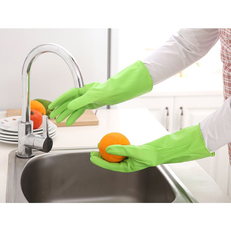洗碗手套女防水橡胶乳胶薄款厨房耐用型洗衣衣服胶皮家用清洁家务