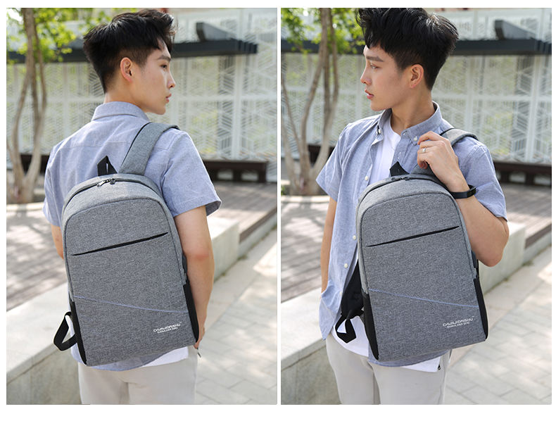 韩版男士背包商务旅行15.6寸笔记本电脑双肩包高中生大学生书包女