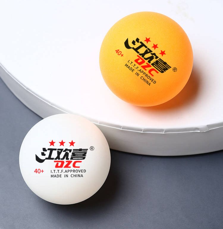 60只装新材料40+乒乓球三星级多球训练比赛兵乓球业余训练乒乓球