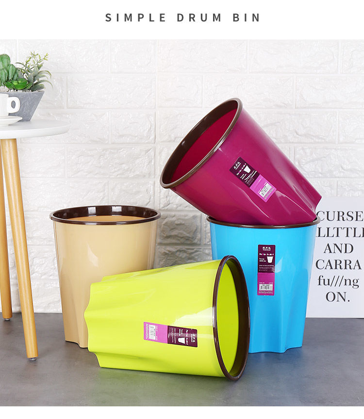 超值活动垃圾桶分类创意卧室家用大小号卫生间厨房客厅无盖塑料ZZX