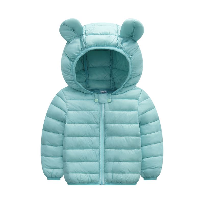 Children's down jacket boys and girls light cotton padded jacket baby warm thickened jacket short