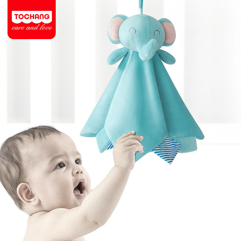 婴儿安抚巾可入口新生宝宝安抚娃娃玩偶睡眠毛绒安抚玩具0-1岁