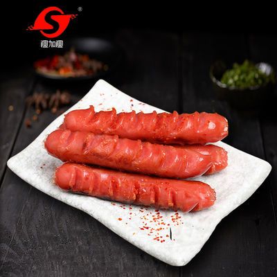 谊加谊台湾烤香肠3.2斤 精品热狗肠批发火腿肠烧烤肠脆皮肠手抓饼