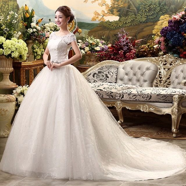 婚纱礼服2022新款长拖尾婚纱森系公主梦幻简约宫廷显瘦抖音网红