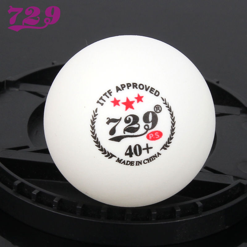 729乒乓球全运会指定三星级训练比赛用兵乓球有缝球新材料3星40+