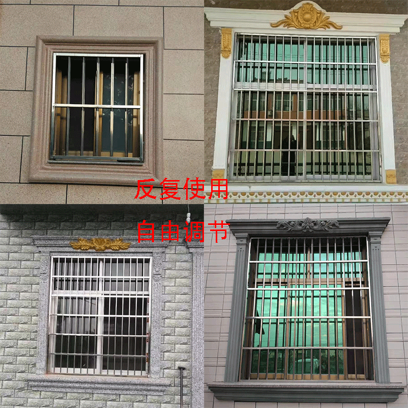 罗马柱窗套模具水泥镜框窗线条窗户模型外墙窗边窗户线条建筑模板