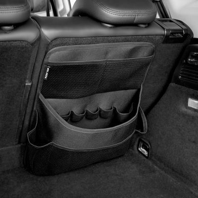 122634/SUV后备箱收纳袋汽车椅背置物袋多功能车载网兜挂袋车内装饰用品