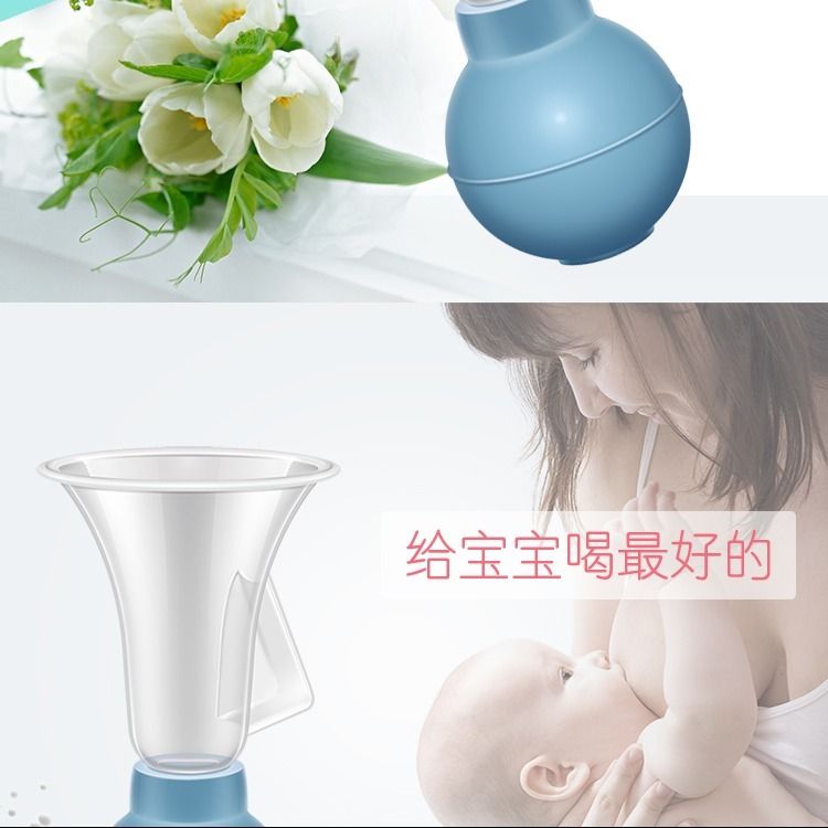 Breast pump for pregnant and lying in women