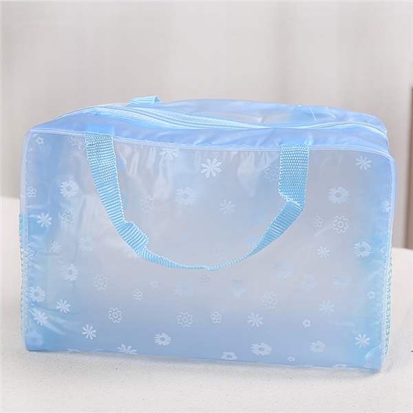 Washbag female transparent waterproof Travel Travel Portable large capacity children's cosmetics Bathroom Storage Bag