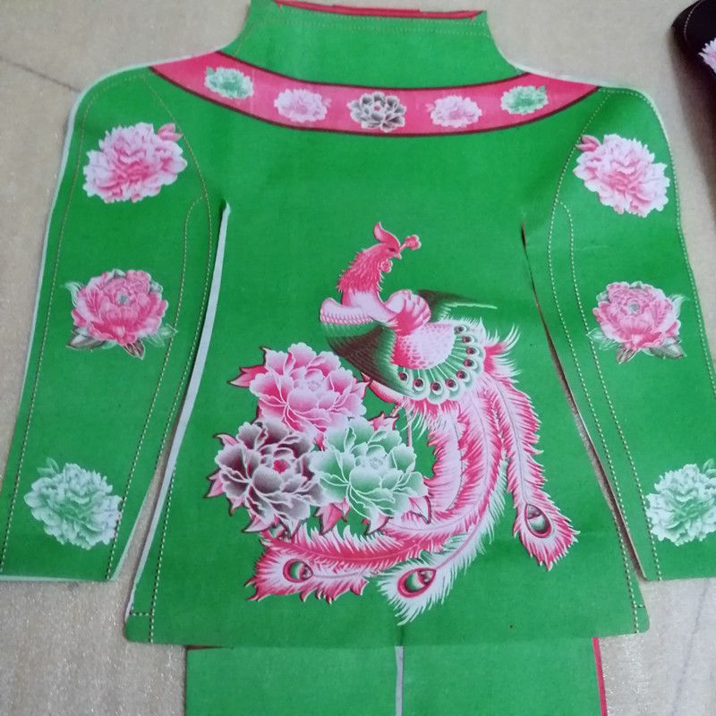 祭祀用品 冥府纸制品纸衣服七月半男女装给先人用上坟祭拜烧纸