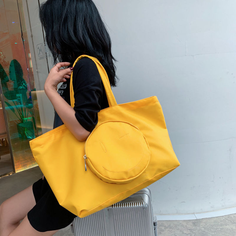 网红旅行包女手提行李袋女韩版大容量可爱小短途轻便防水学生潮包