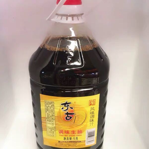 东古酱油东古调味生抽 酱油风味调味汁5升1桶大包装【2月19日发完】