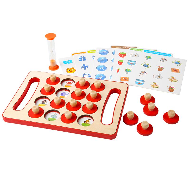 记忆力专注力训练逻辑棋类5桌游亲子互动3-4-6岁幼儿童益智类玩具