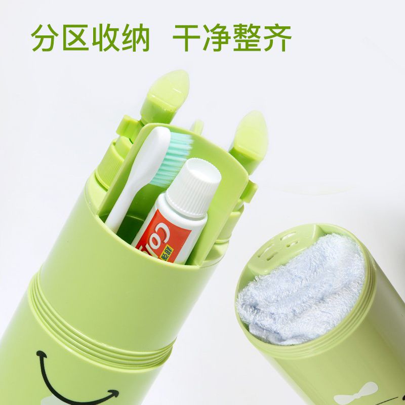 Travel Wash Cup sub bottling set portable travel wash care products toothbrush toothpaste storage wash bag