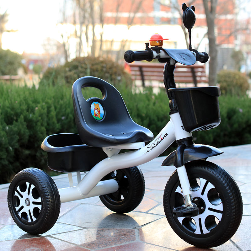 新款婴幼儿童三轮车1-3岁宝宝脚踏车2-5岁男女孩脚蹬三轮车自行车