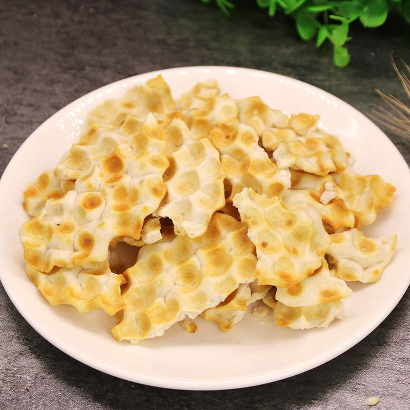 海玉碎碎石头饼108gx4袋装无山西特产粗饼糖干石子馍零食品粮添加