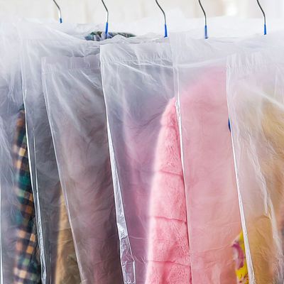 新款一次性衣服防尘袋套袋干洗店防尘罩透明衣罩塑料挂衣袋衣物收
