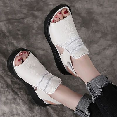 松糕鞋女厚底增高夏季