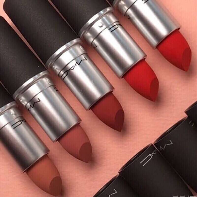 mac魅可尤雾弹口红丝缎柔雾唇膏哑光磨砂316308314922923303