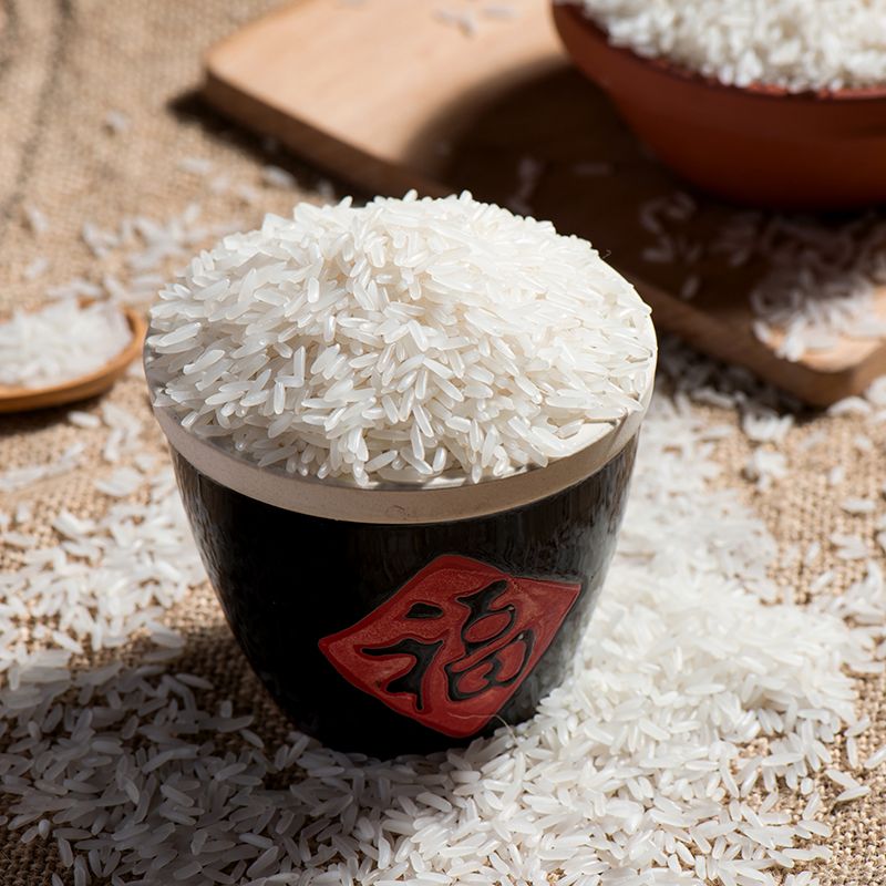 【新大米10斤】现磨无抛光 生态泉水晚稻米农家自产5kg长粒香米