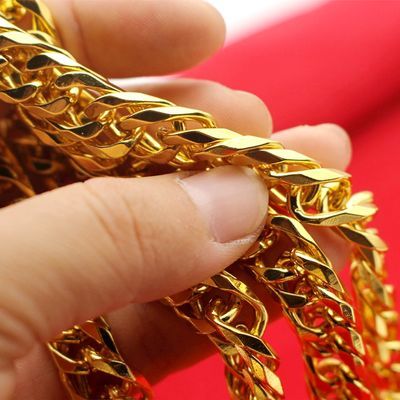 镀金经典款真假黄金耳环仿金礼物不掉色沙金耳钉饰品镀黄金耳饰