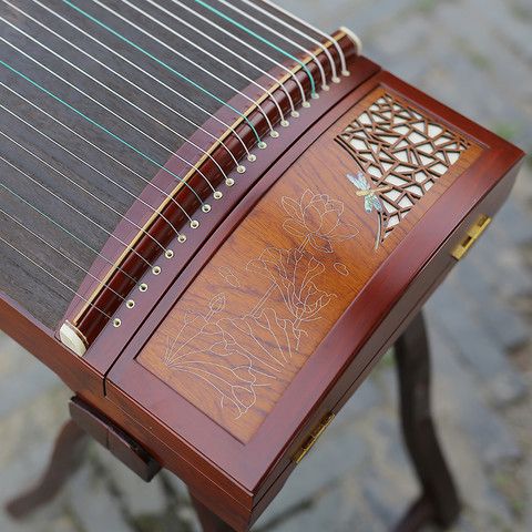 双百古筝初学者 银莲花语 成人儿童专业考级练习演奏高级古筝琴