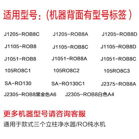 安吉尔一套滤芯报价表图片