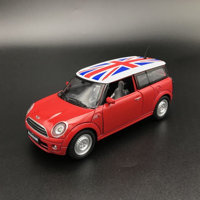 奔驰mini cooper,两座小奔驰 1:24宝马迷你mini cooper 奔驰smart合金汽车模型摆件儿童玩具