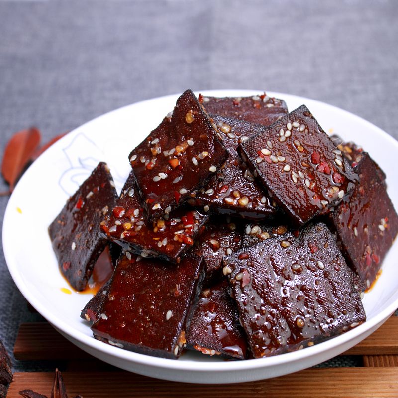 正宗麻辣豆干平江香干酱干手工自制小吃辣条休闲零食批发湖南特产