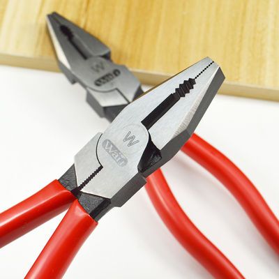多功能老虎钳8寸钢丝钳省力偏心虎口电工钳子工业级拉拔五金工具