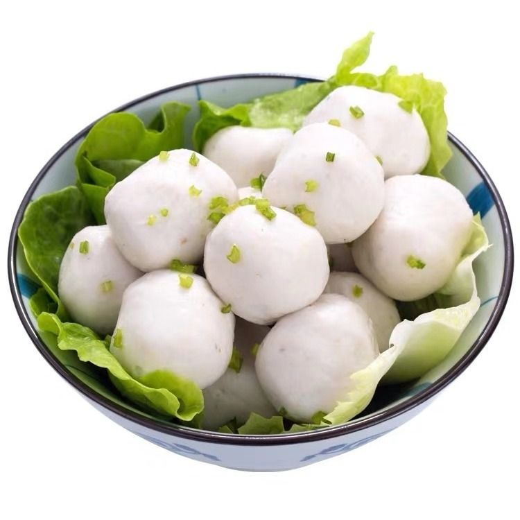 汕头达濠手工那哥鱼丸潮汕正宗手打深海鱼丸新鲜火锅烧烤食材