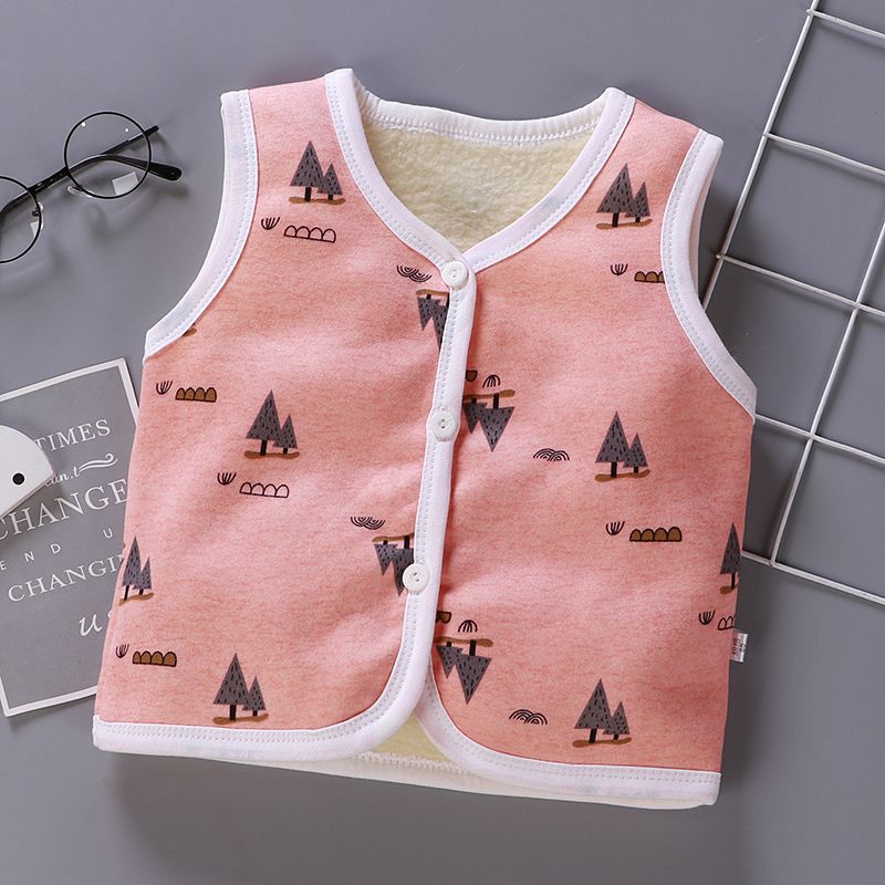 Spring and autumn thin children's Vest cardigan for boys and girls