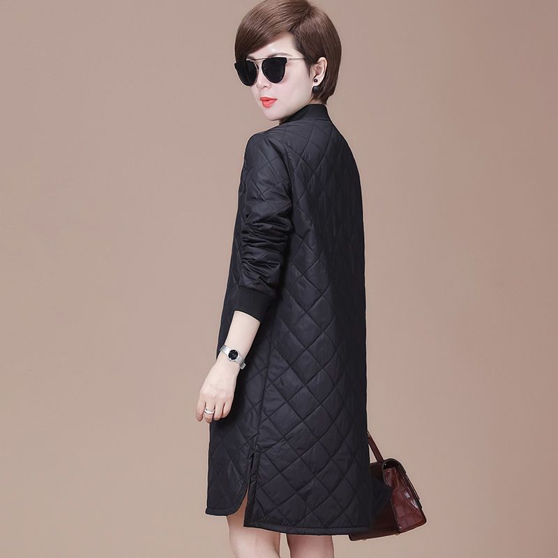 棉衣女中长款2019冬季新款韩版宽松夹棉加厚棉袄上衣大码棉服外套