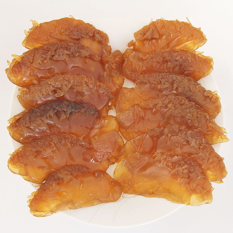 野生红海蜇头5斤桶装大连海蜇头老海蜇头海蜇皮非即食凉拌菜500g