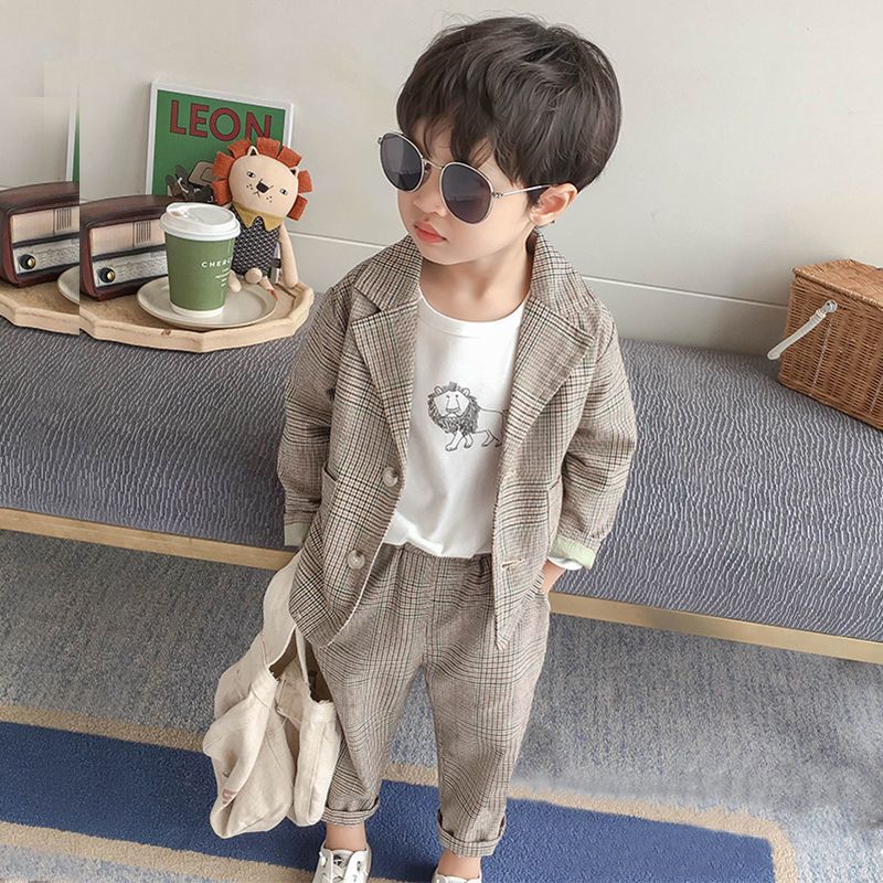 Boys' three piece spring and autumn suit new nubao suit clothes spring and autumn spring