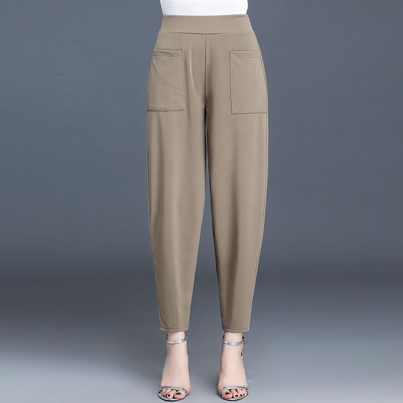 7 / 9 large Slim New Spring and autumn Harem Pants women's Korean casual pants thin women's pants lantern pants