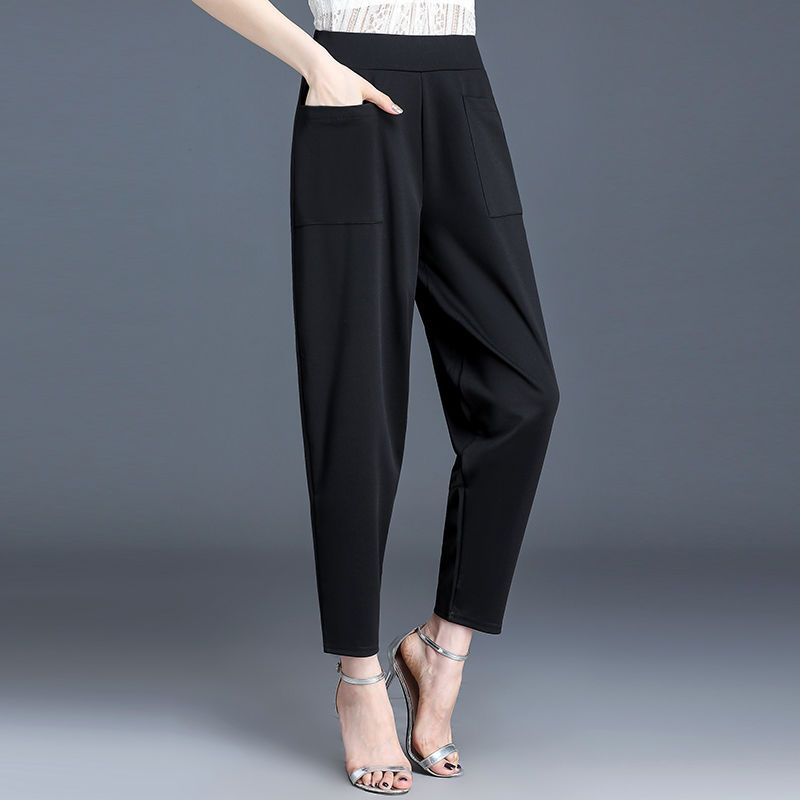 7 / 9 large Slim New Spring and autumn Harem Pants women's Korean casual pants thin women's pants lantern pants