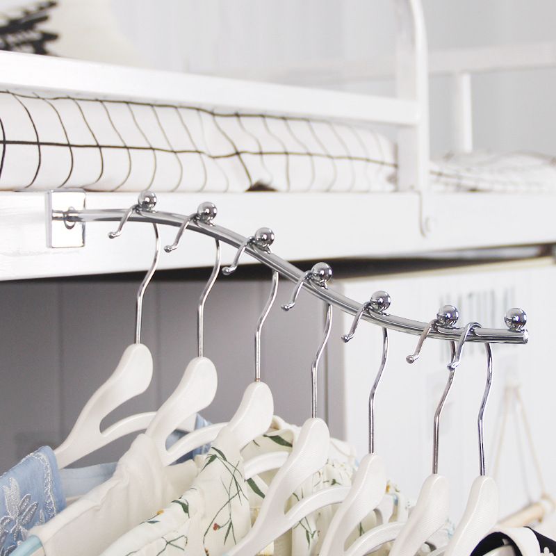 大学生宿舍神器寝室上铺衣架挂钩床头收纳挂衣钩床边置物整理挂架
