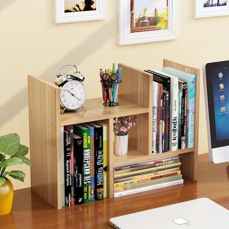 Bookshelf simple desk shelf simple modern student dormitory small bookcase children's desk for office books