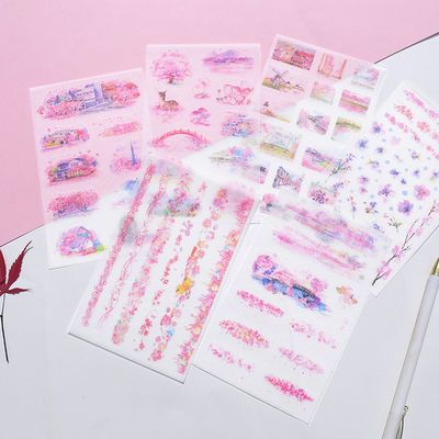 手帐贴纸和纸贴纸