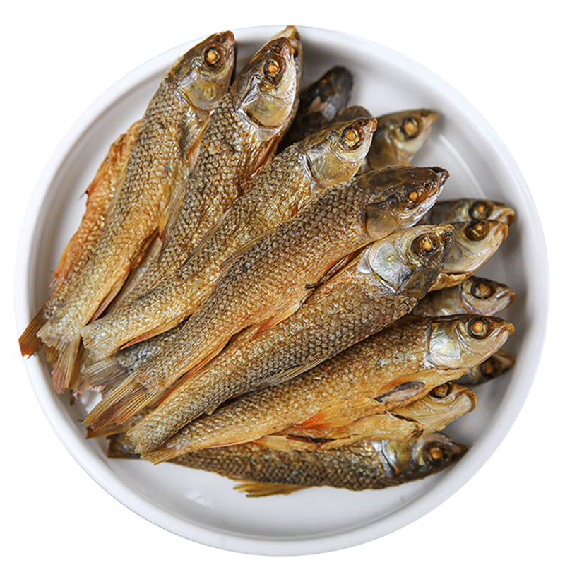 500克干鱼仔叼子鱼湖南特产柴火烟熏小鱼干腊鱼干货250克手撕鱼